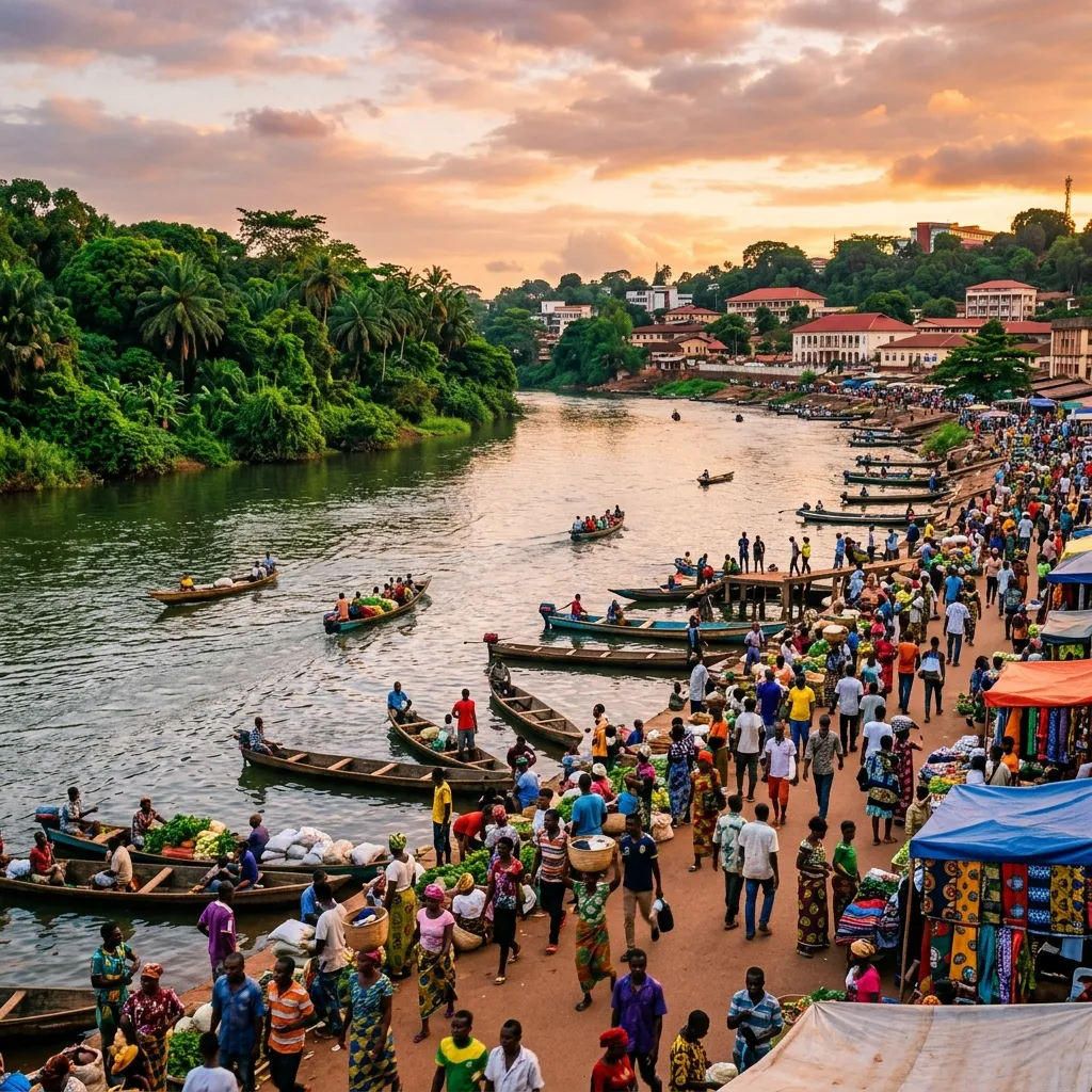 Vuelos baratos a Bangui desde República Dominicana