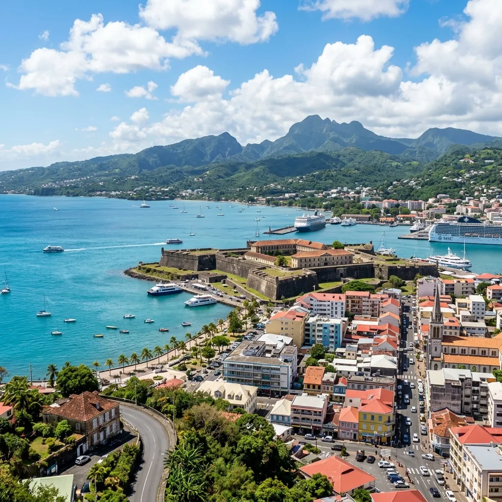 Vuelos baratos a Fort-de-France desde República Dominicana