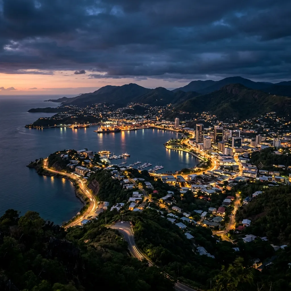 Vuelos baratos a Port Moresby desde República Dominicana