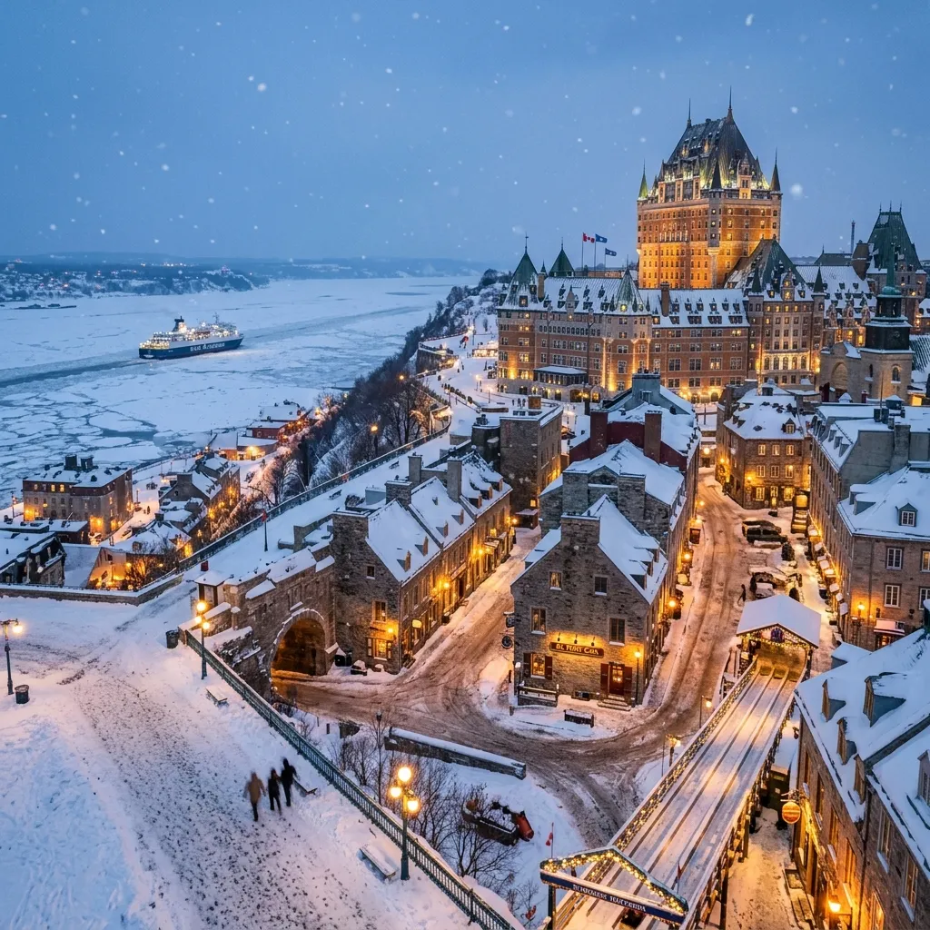 Vuelos baratos a Quebec City desde República Dominicana